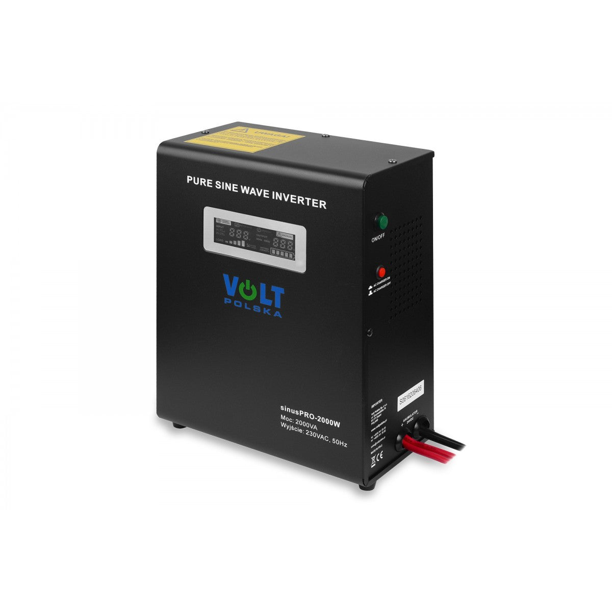 Zdroj záložní VOLT Sinus Pro 2000 W 24/230V 2000VA 1400W - rozbaleno