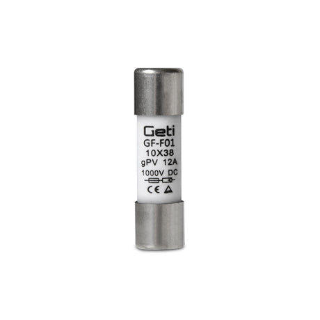 Pojistka GETI GF-F01 pro fotovoltaické systémy 12A/1000V DC