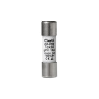 Pojistka GETI GF-F02 pro fotovoltaické systémy 16A/1000V DC