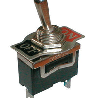 Přepínač páčkový  2pol./2pin  ON-OFF 250V/10A