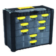 Organizér přenosný/závěsný 10 přihrádek MULTICASE CARGO 400x200x392mm