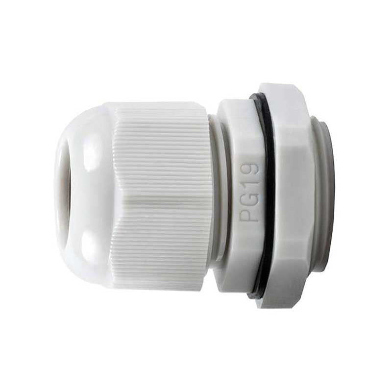 Kabelová průchodka PG-19 pro kabel 12-16mm bílá