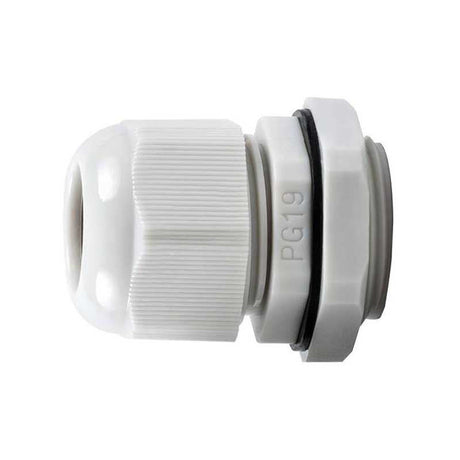 Kabelová průchodka PG-19 pro kabel 12-16mm bílá