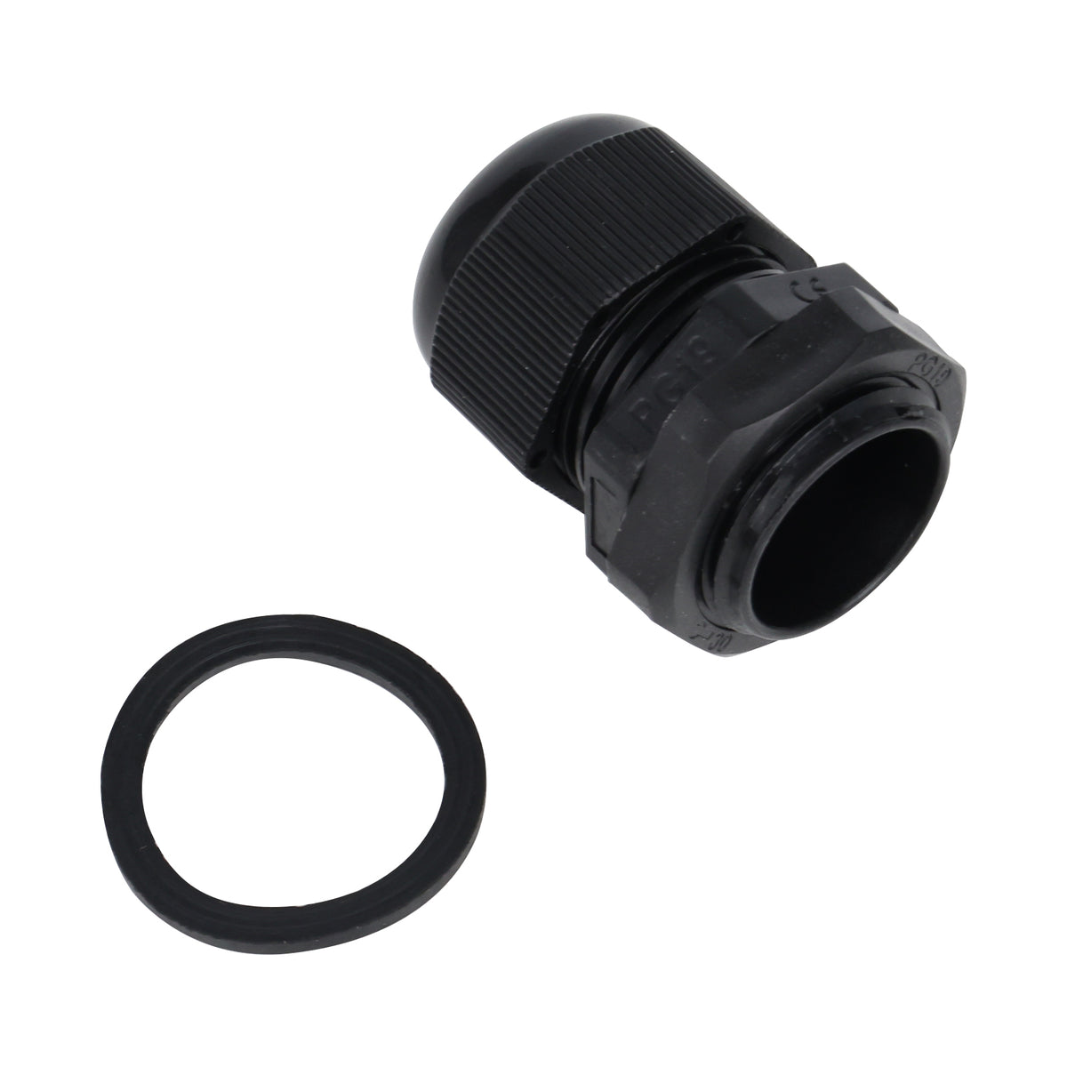 Kabelová průchodka PG- 19 kabel 12-15mm M24x1,5mm černá