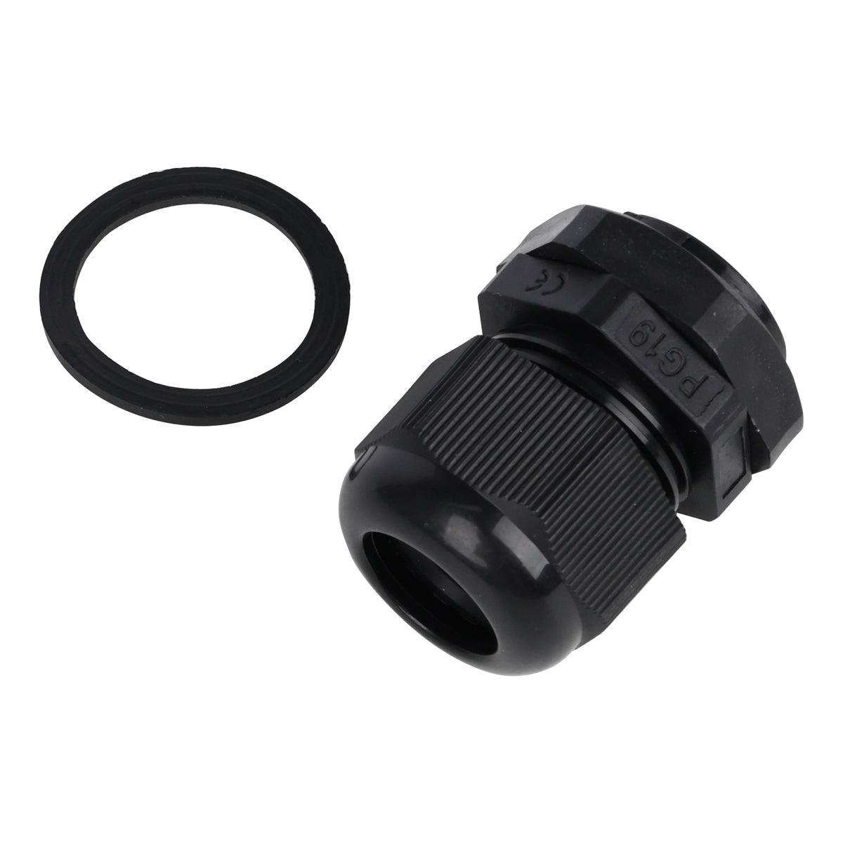 Kabelová průchodka PG- 19 kabel 12-15mm M24x1,5mm černá