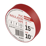 Páska izolační PVC 15mm/10m červená EMOS 1ks