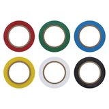 Páska izolační PVC 15mm/ 8m mix barev EMOS 6ks