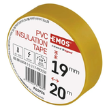 Páska izolační PVC 19mm/20m žlutá EMOS 1ks
