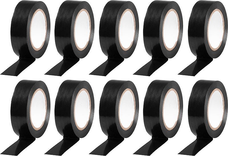 Páska izolační PVC 19mm/10m černá STREND PRO 2173073 10ks