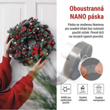 Páska oboustranná NANOGRID 19mm/ 3m transparentní EMOS F6301