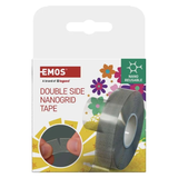 Páska oboustranná NANOGRID 19mm/ 3m transparentní EMOS F6301
