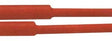 Bužírka smršťovací -   5.0 / 2.50mm červená