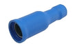 Zdířka kruhová 4mm, vodič 1.5-2.5mm  modrá