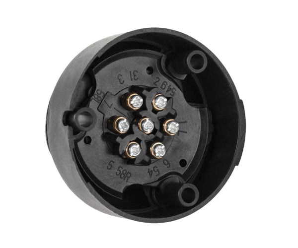 Zásuvka pro autopřívěs 7pin GNI0516