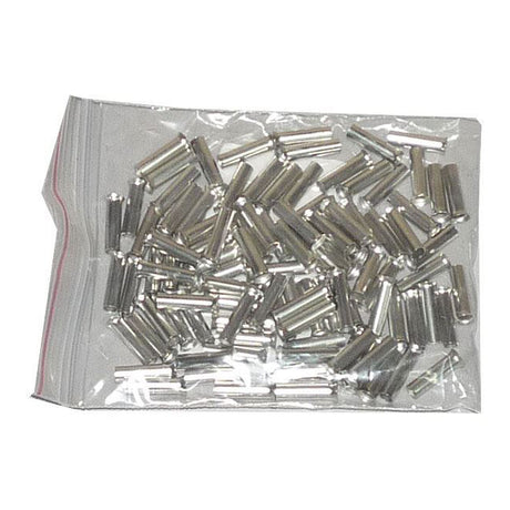 Dutinka pro kabel 2,5mm2 celokovová, 100ks