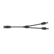 Konektor pro solární panely MC4 GETI rozbočovací 1x konektor 2x zdířka 30cm