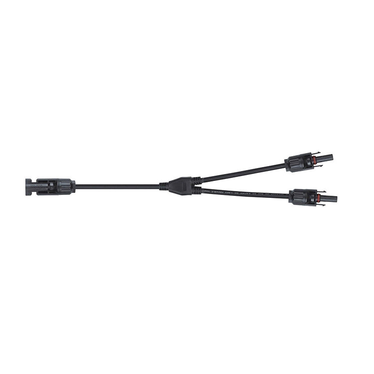 Konektor pro solární panely MC4 GETI rozbočovací 1x konektor 2x zdířka 30cm