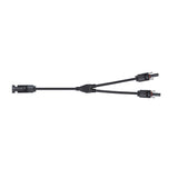 Konektor pro solární panely MC4 GETI rozbočovací 1x konektor 2x zdířka 30cm