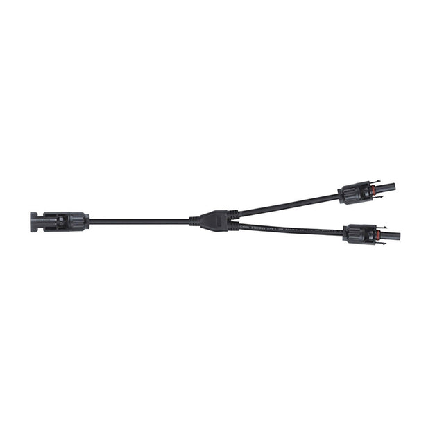 Konektor pro solární panely MC4 GETI rozbočovací 1x konektor 2x zdířka 30cm
