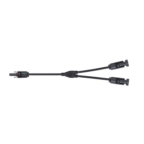 Konektor pro solární panely MC4 GETI rozbočovací 1x zdířka 2x konektor 30cm