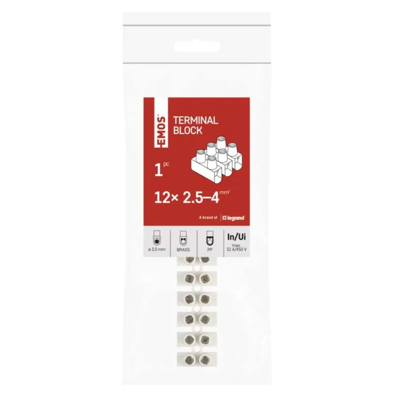 Svorkovnice EMOS A4101 12× 2,5–4 mm2