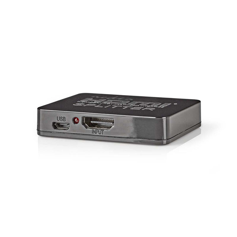 Rozbočovač HDMI/2x HDMI NEDIS VSPL34002BK