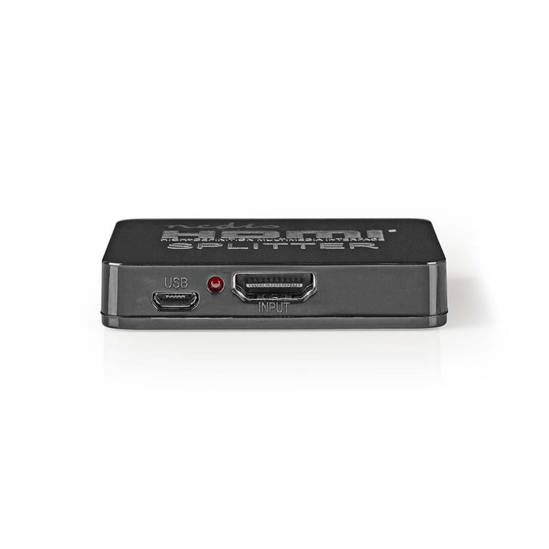 Rozbočovač HDMI/2x HDMI NEDIS VSPL34002BK