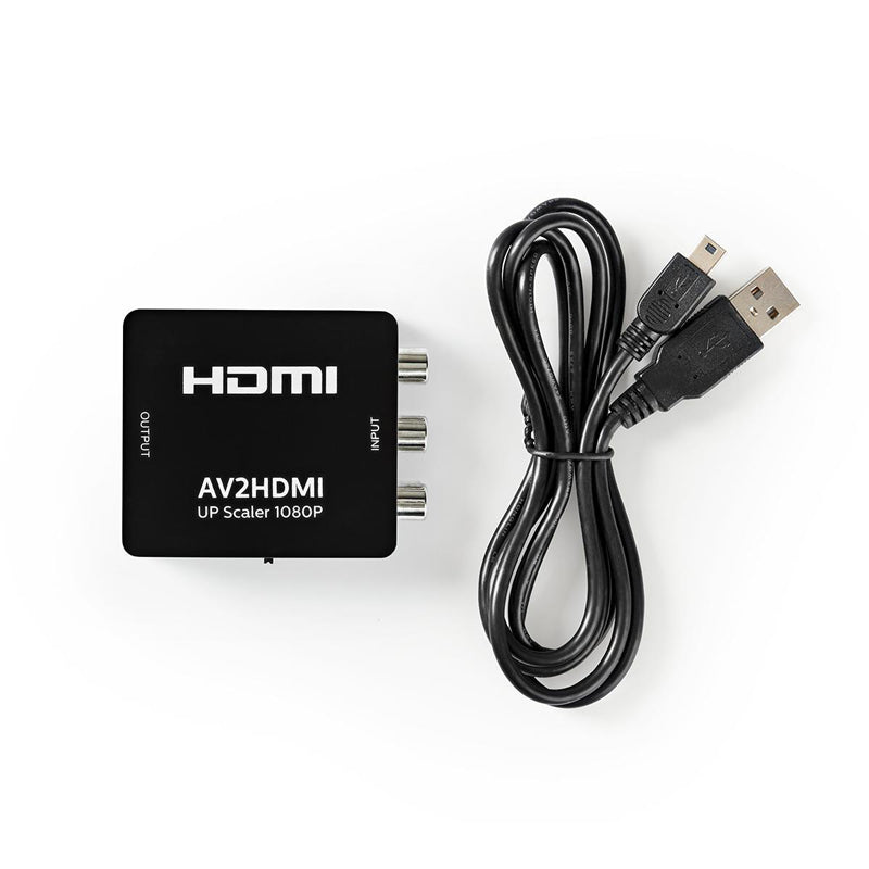 Převodník 3x Cinch/HDMI NEDIS VCON3456AT