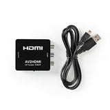 Převodník 3x Cinch/HDMI NEDIS VCON3456AT