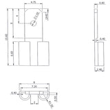 Redukce faston 4,8 / 6,3