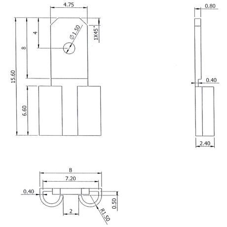 Redukce faston 4,8 / 6,3