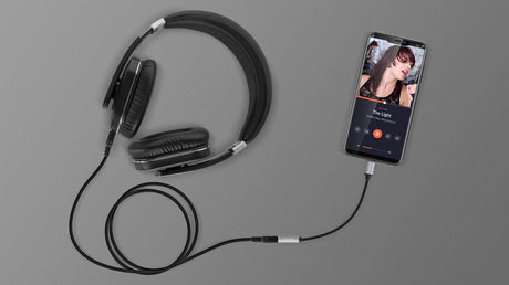 Adaptér KRUGER & MATZ KM1245 USB-C/JACK 3,5mm (pro poslech hudby)