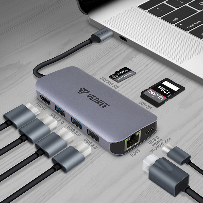 USB-C hub YENKEE YTC 081