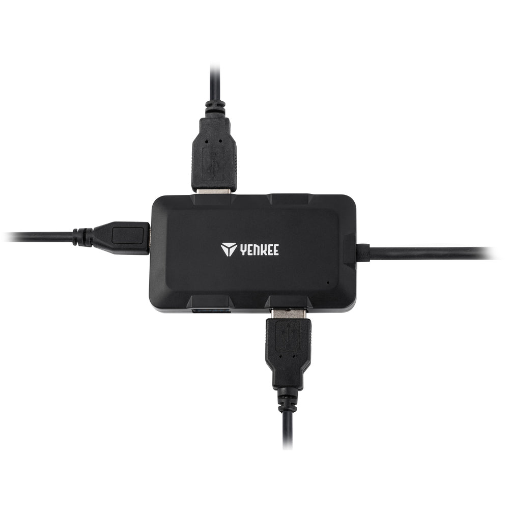USB hub YENKEE YHB 4341BK