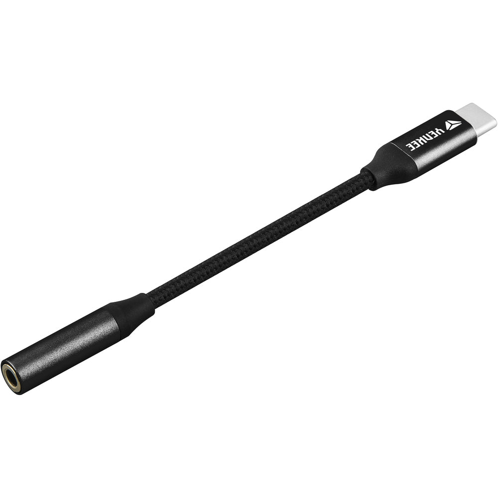 Adaptér YENKEE YTC 102 USB-C / JACK 3,5mm (pro poslech hudby)