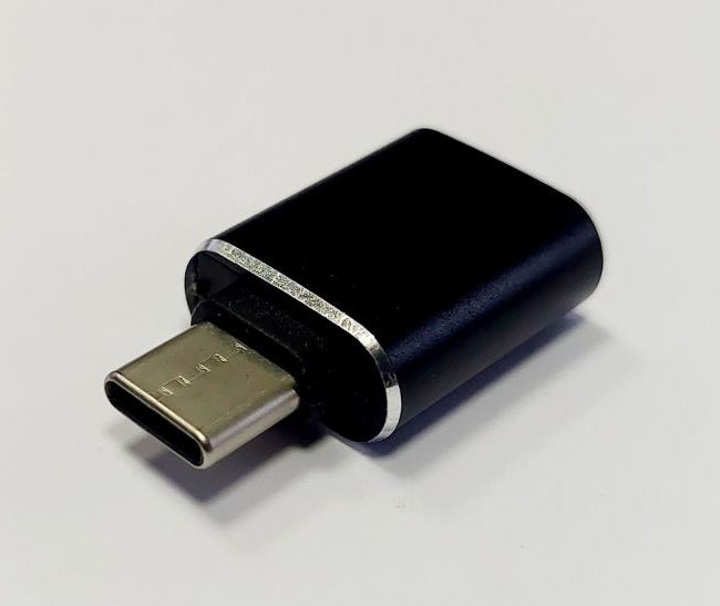 Redukce USB A - USB C, černá
