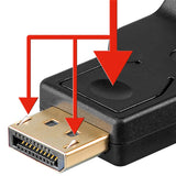 Adaptér GOOBAY 63489 DisplayPort/VGA