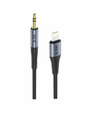 Adaptér iPEAX 90010138 Lightning / JACK 3,5mm (pro poslech hudby) Black