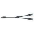 Kabel TIPA MC4 rozbočení 1x zdířka/ 2x konektor 30cm