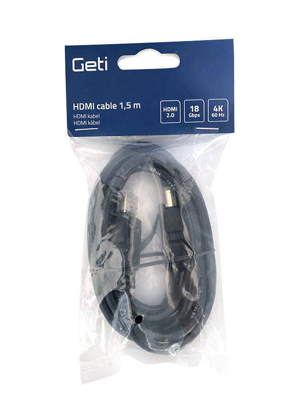 Kabel GETI HDMI 1,5m