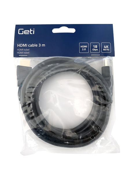 Kabel GETI HDMI 3m