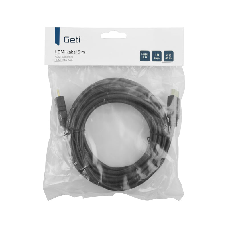 Kabel GETI HDMI 5m