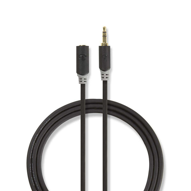 Kabel Jack 3,5mm konektor/Jack 3,5mm zdířka 1m NEDIS CABW22000AT10