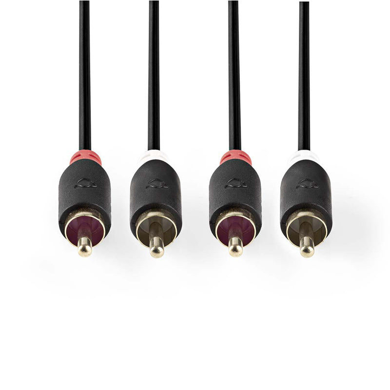 Kabel 2x Cinch konektor/2x Cinch konektor 3m NEDIS CABW24200AT30