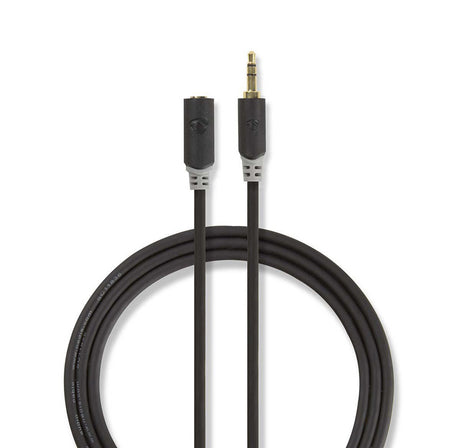 Kabel Jack 3,5mm konektor/Jack 3,5mm zdířka 5m NEDIS CABW22050AT50
