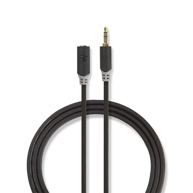 Kabel Jack 3,5mm konektor/Jack 3,5mm zdířka 2m NEDIS CABW22050AT20