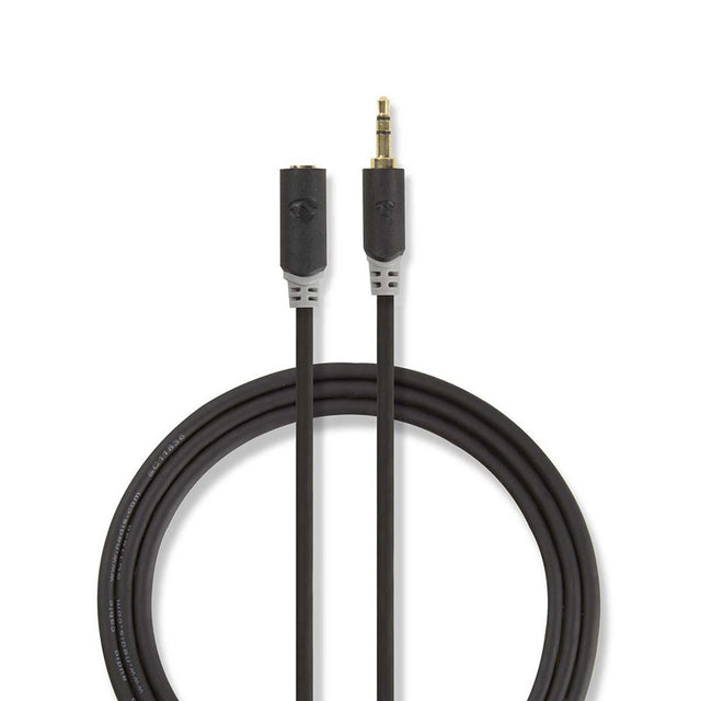 Kabel Jack 3,5mm konektor/Jack 3,5mm zdířka 2m NEDIS CABW22050AT20