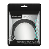 Kabel 2x Cinch konektor/2x Cinch konektor 1m KRUGER & MATZ KM1213 Basic