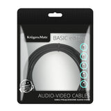 Kabel KRUGER & MATZ KM1207 Basic HDMI 4K 3m