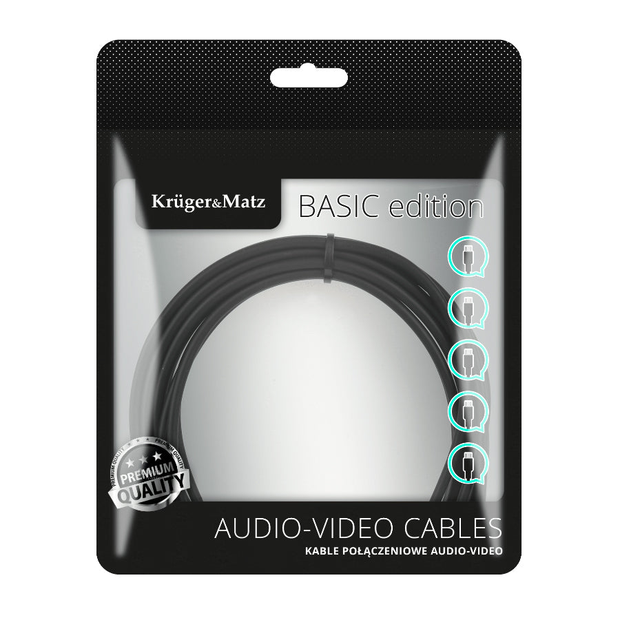 Kabel KRUGER & MATZ KM1206 Basic HDMI 4K 15m